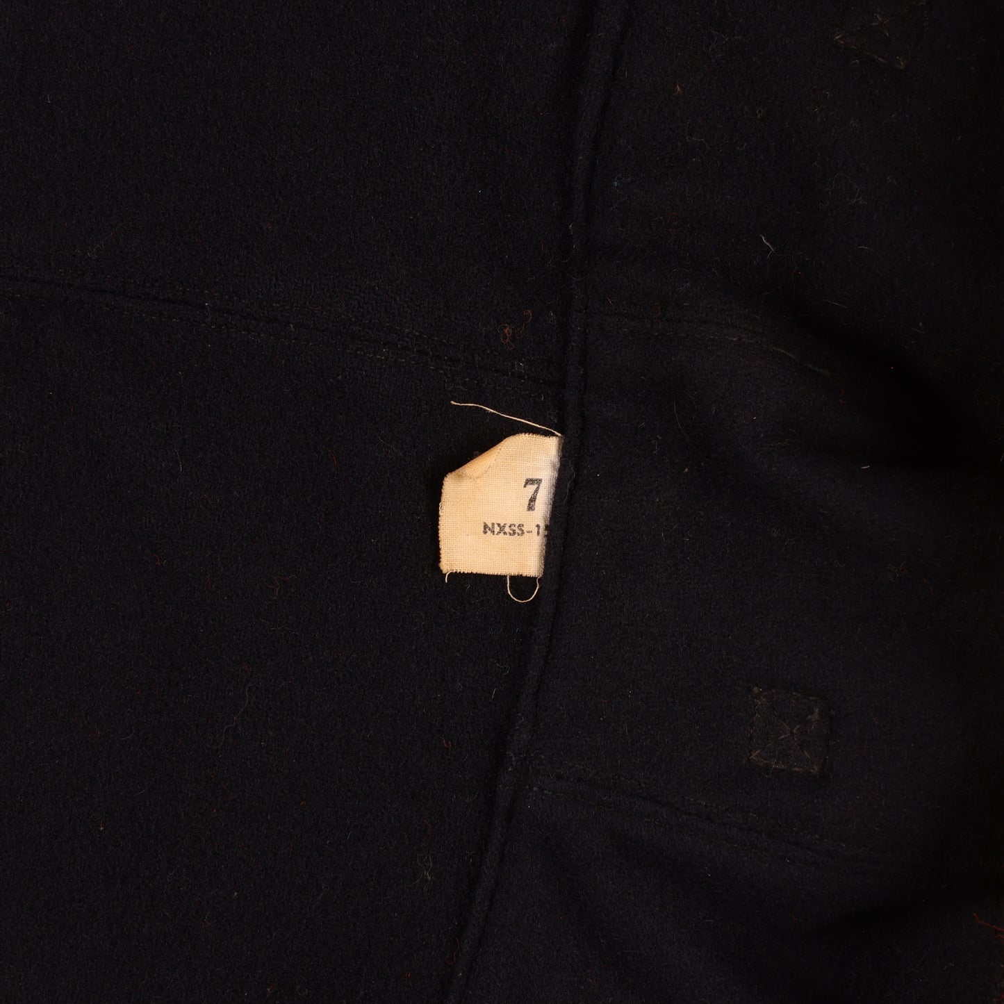 WWII USN Deck Hook Jacket & Foul Weather Deck Cap Identified to Arne A. Hautala Size 36 & 7 (1943)