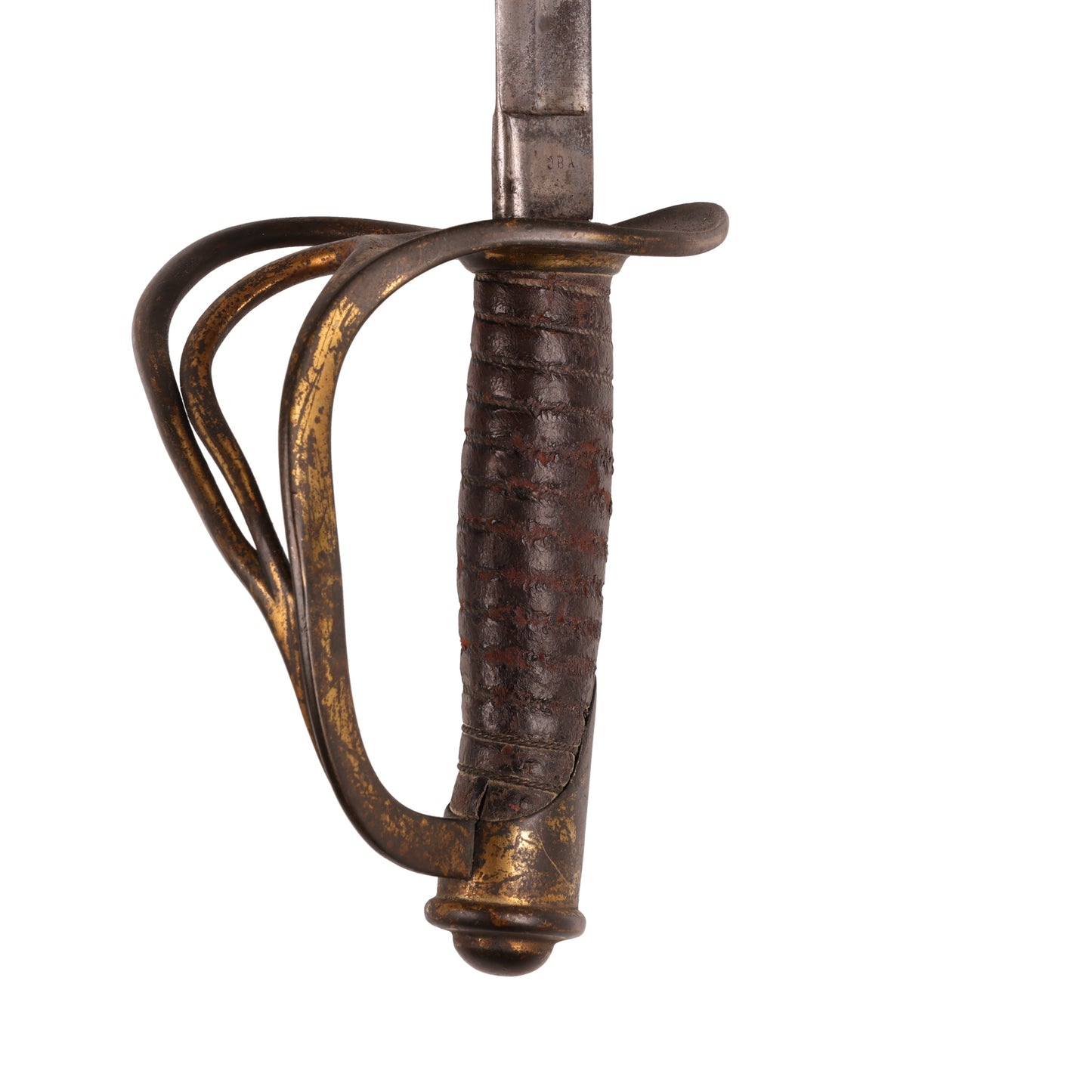 Civil War Union Army M1860 Light Cavalry Saber with Steel Scabbard by J.B. Allere (1863)