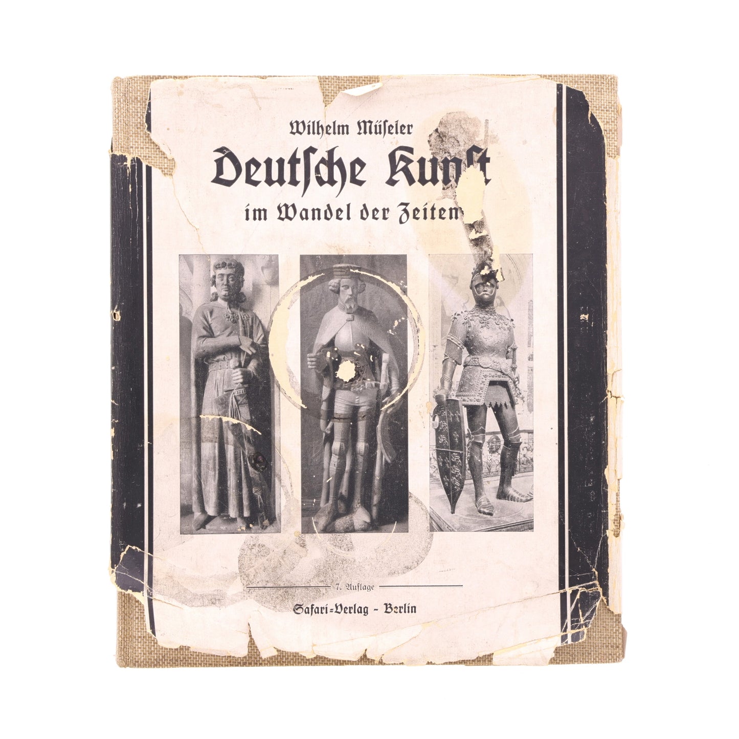 Deutsche Kunst im Wandel der Zeiten by Wilhelm Müseler with Signed Letter from Ambassador Ernst Wendler to the UNC German Language Department (May 26, 1937)