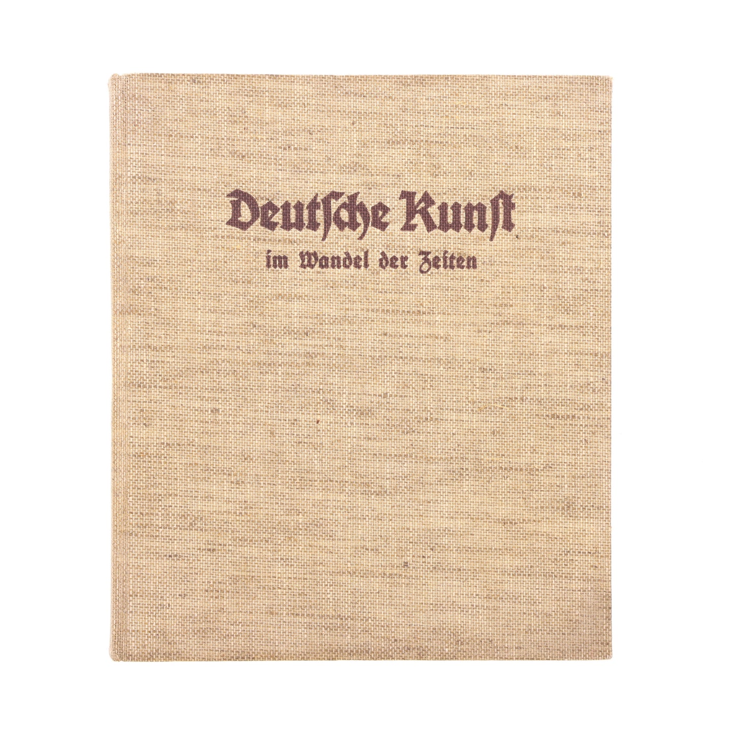 Deutsche Kunst im Wandel der Zeiten by Wilhelm Müseler with Signed Letter from Ambassador Ernst Wendler to the UNC German Language Department (May 26, 1937)