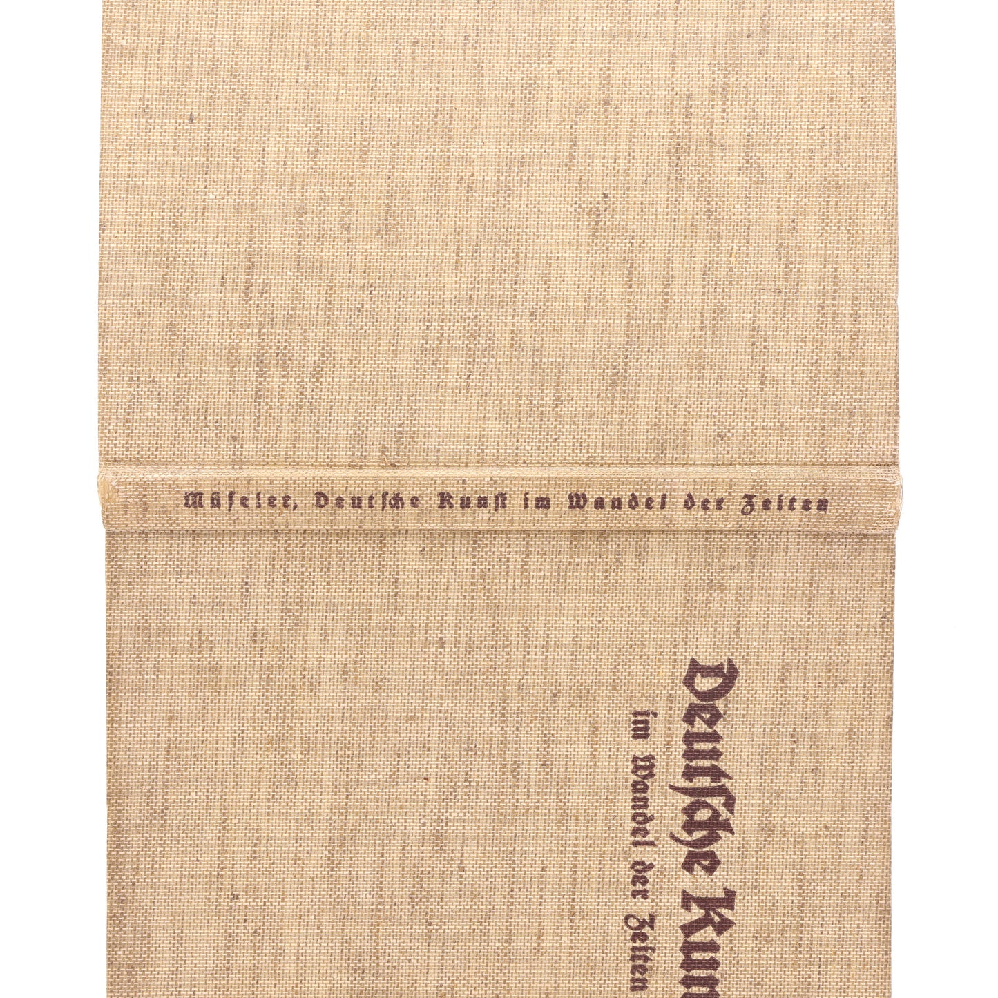 Deutsche Kunst im Wandel der Zeiten by Wilhelm Müseler with Signed Letter from Ambassador Ernst Wendler to the UNC German Language Department (May 26, 1937)