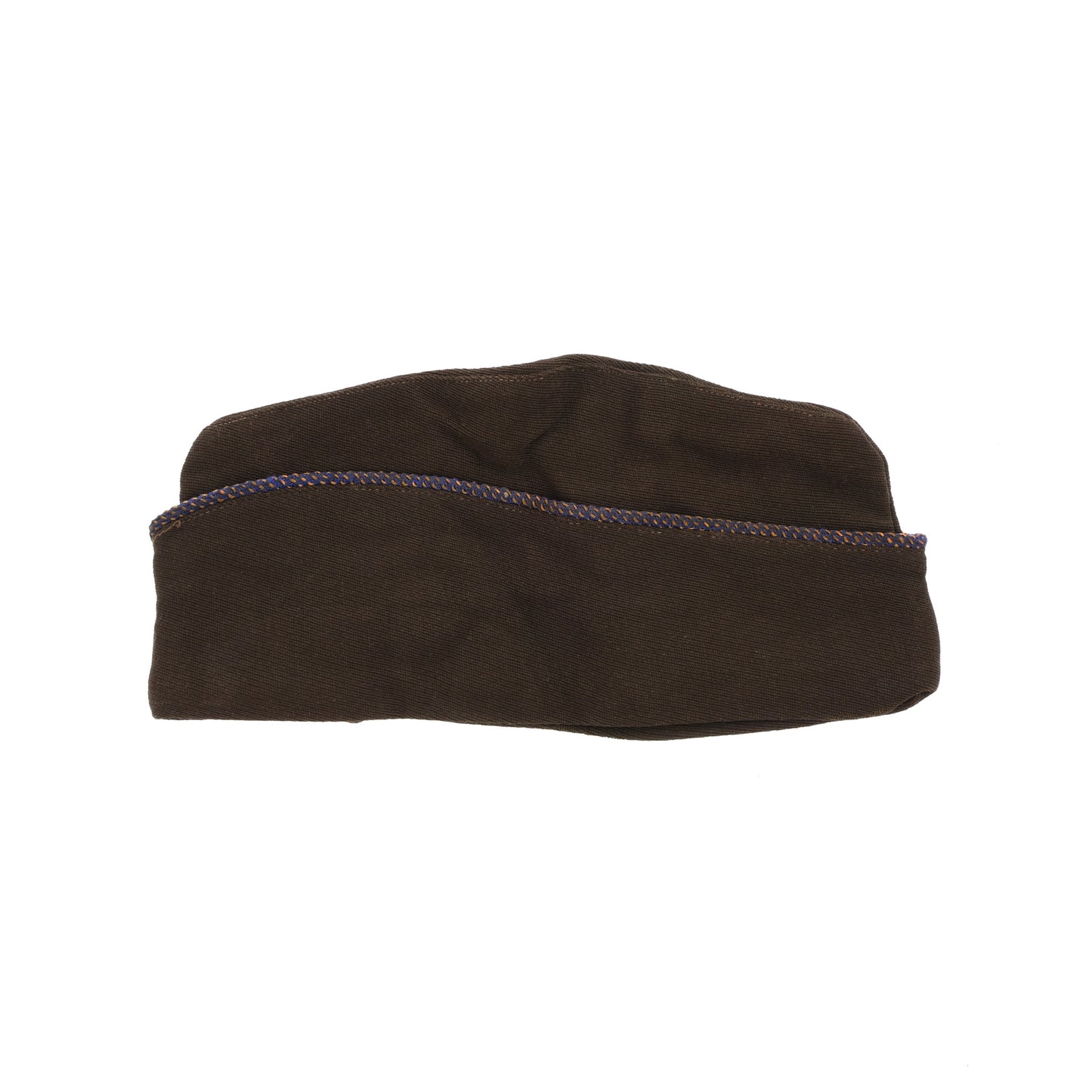 WWII U.S. Army Air Corps "Chocolate" Gabardine Wool Garrison Cap