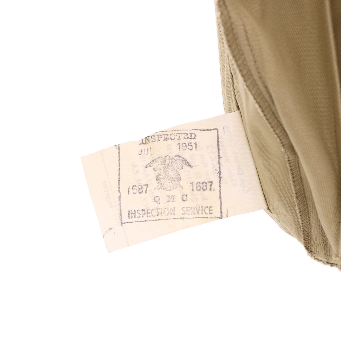 Korean War U.S. Women's Army Corps (WAC) Enlisted Garrison Cap by Betmar Hats Inc. (Size 22 1/2)
