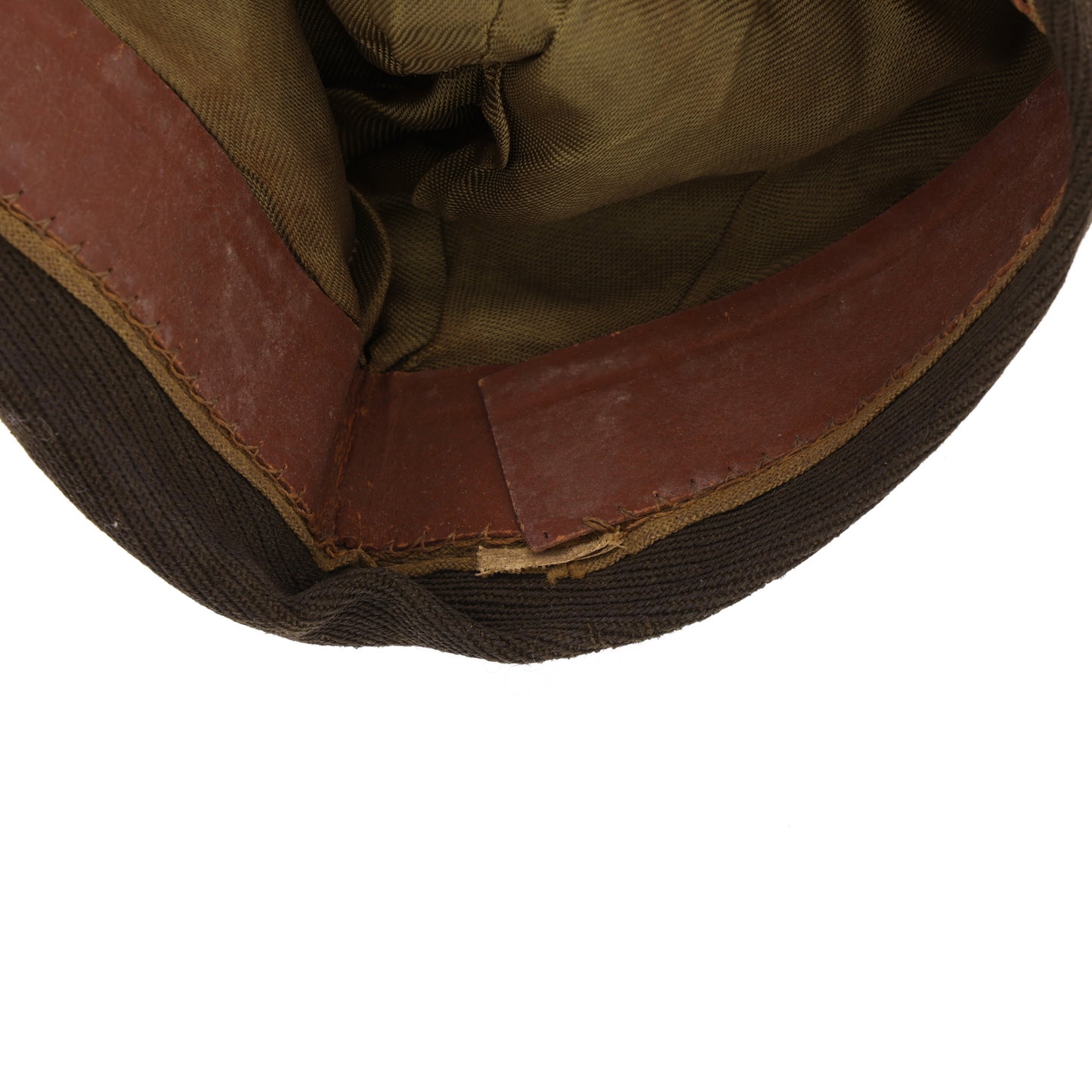 WWII U.S. Army Air Corps "Chocolate" Gabardine Wool Garrison Cap