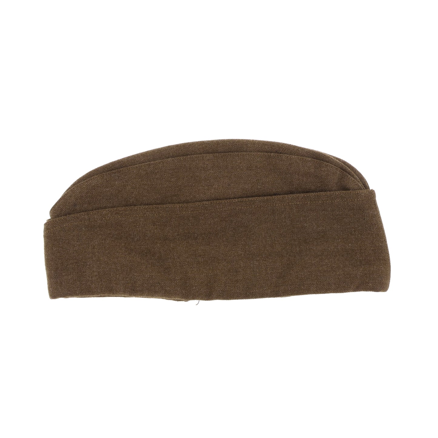 WWII U.S. Army Wool Garrison Cap by Charm, Inc. Marked with Laundry Number (Size 7 1/8)