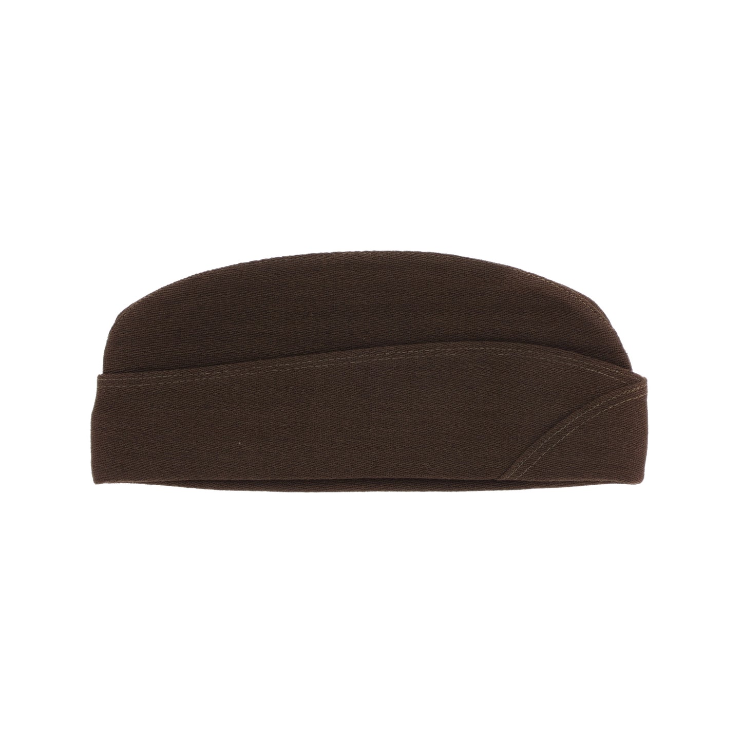 WWII U.S. Army Officer's "Chocolate" Gabardine Wool Garrison Cap (Size 6 7/8)
