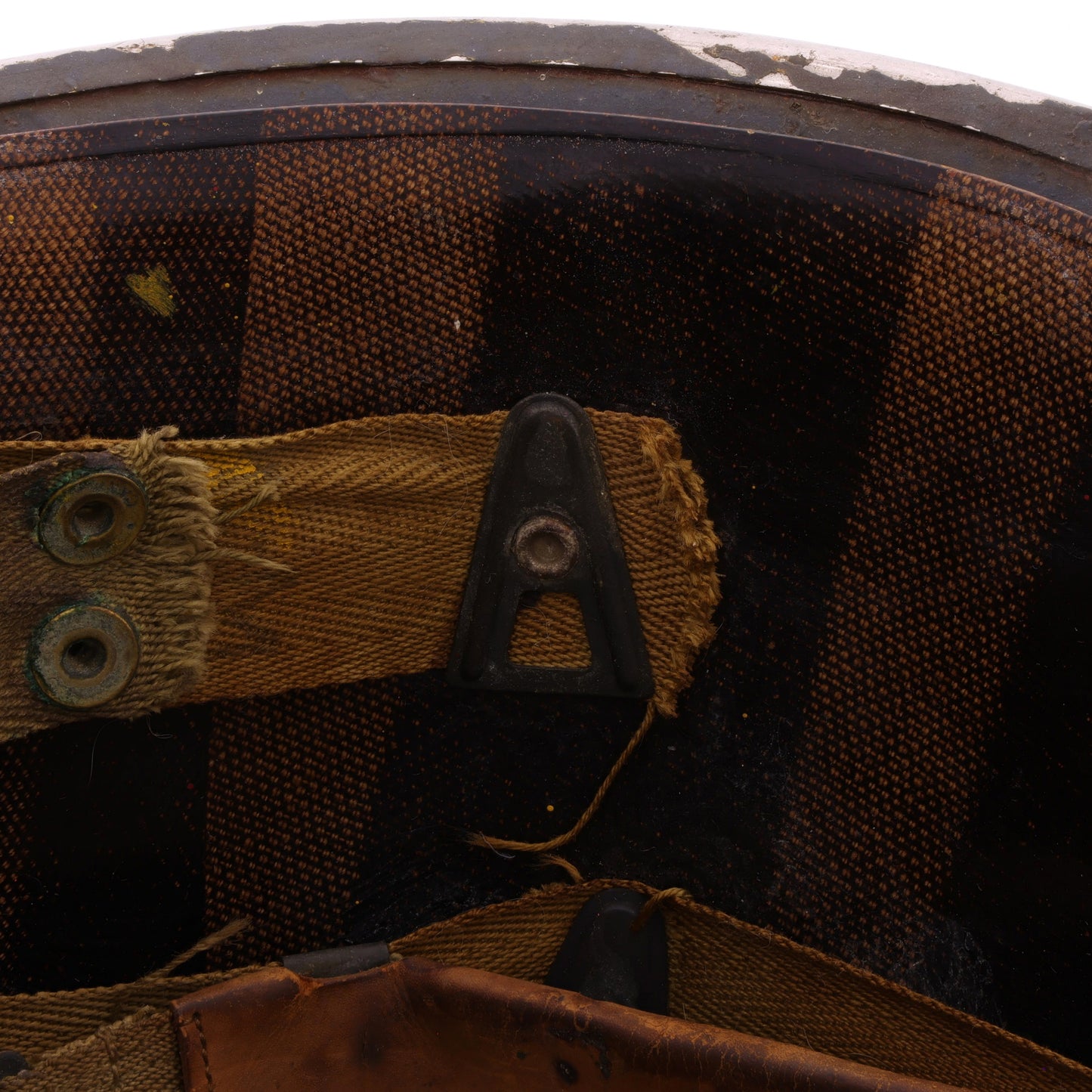 WWII USN McCord Fixed Loop M-1 Helmet & MSA Liner Set