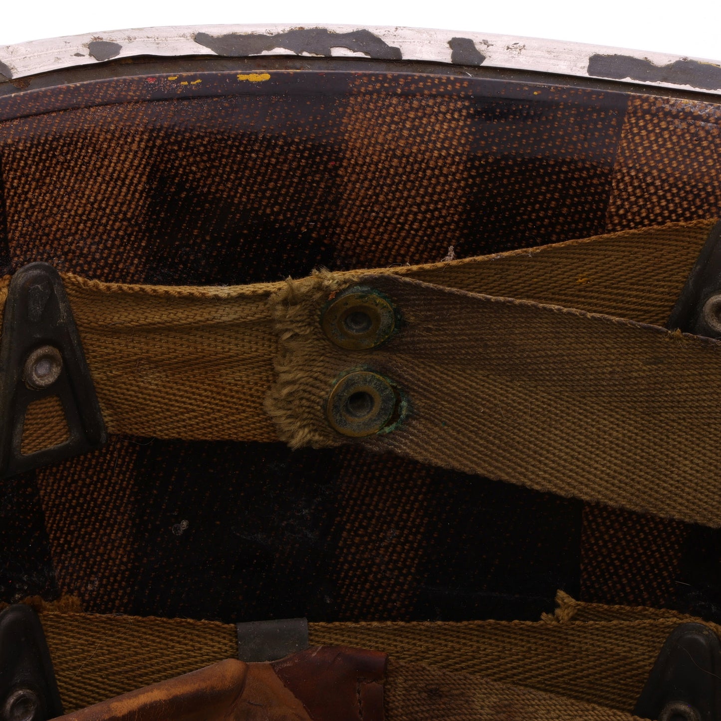 WWII USN McCord Fixed Loop M-1 Helmet & MSA Liner Set