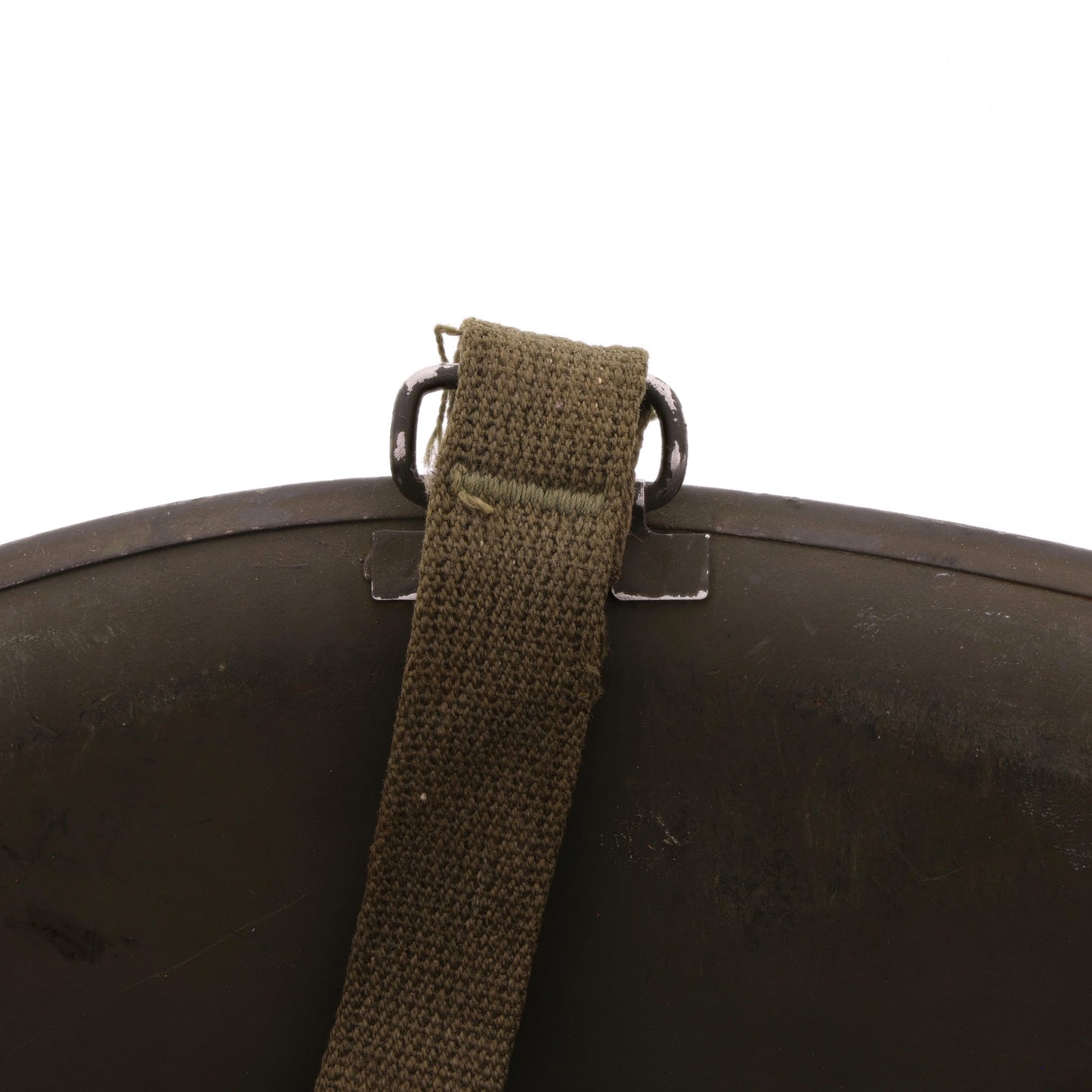 WWII U.S. McCord Rear Seam Swivel Loop M-1 Helmet Shell (1945)