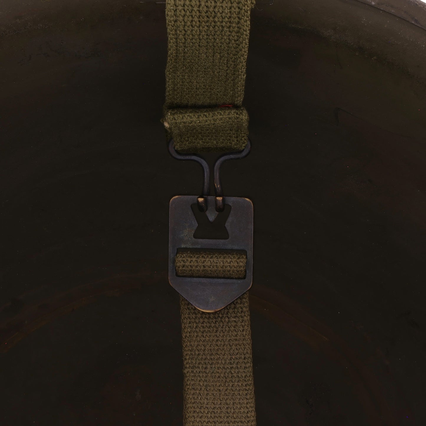 WWII U.S. McCord Rear Seam Swivel Loop M-1 Helmet Shell (1945)