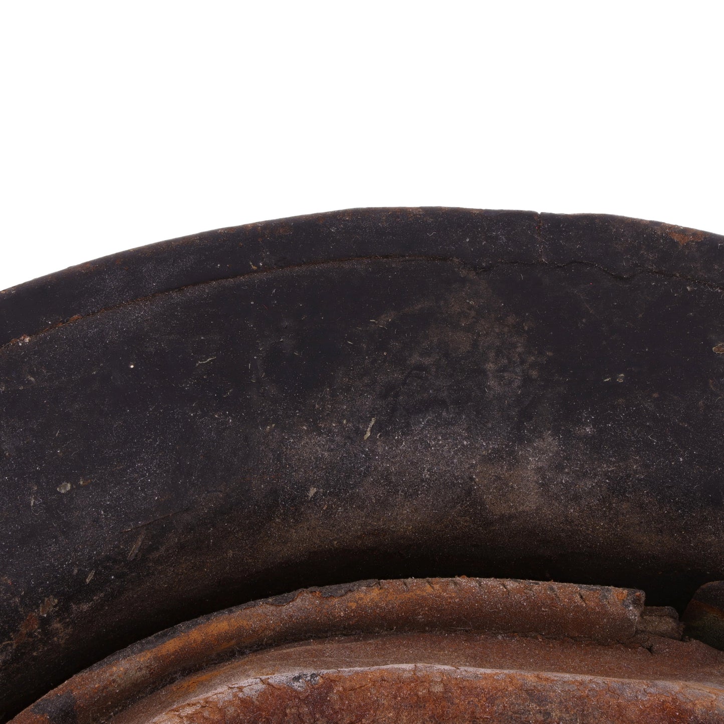 Pre-WWII U.S. M1917A1 "Kelly" Helmet with Black & White Camouflage Paint (Converted WWI Shell)