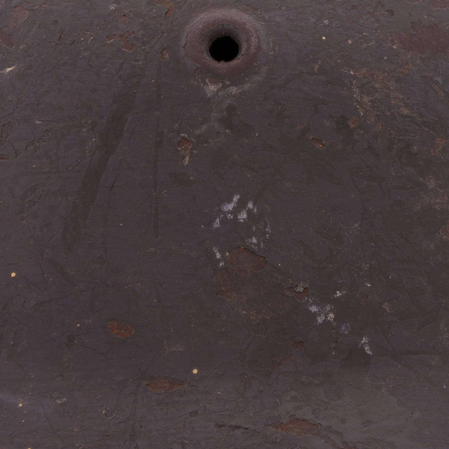 WWII German M40 Reissued Ex-Single Decal Heer Helmet with Whitewash Camouflage Remnants Named to "Heinsohn" (Q64)