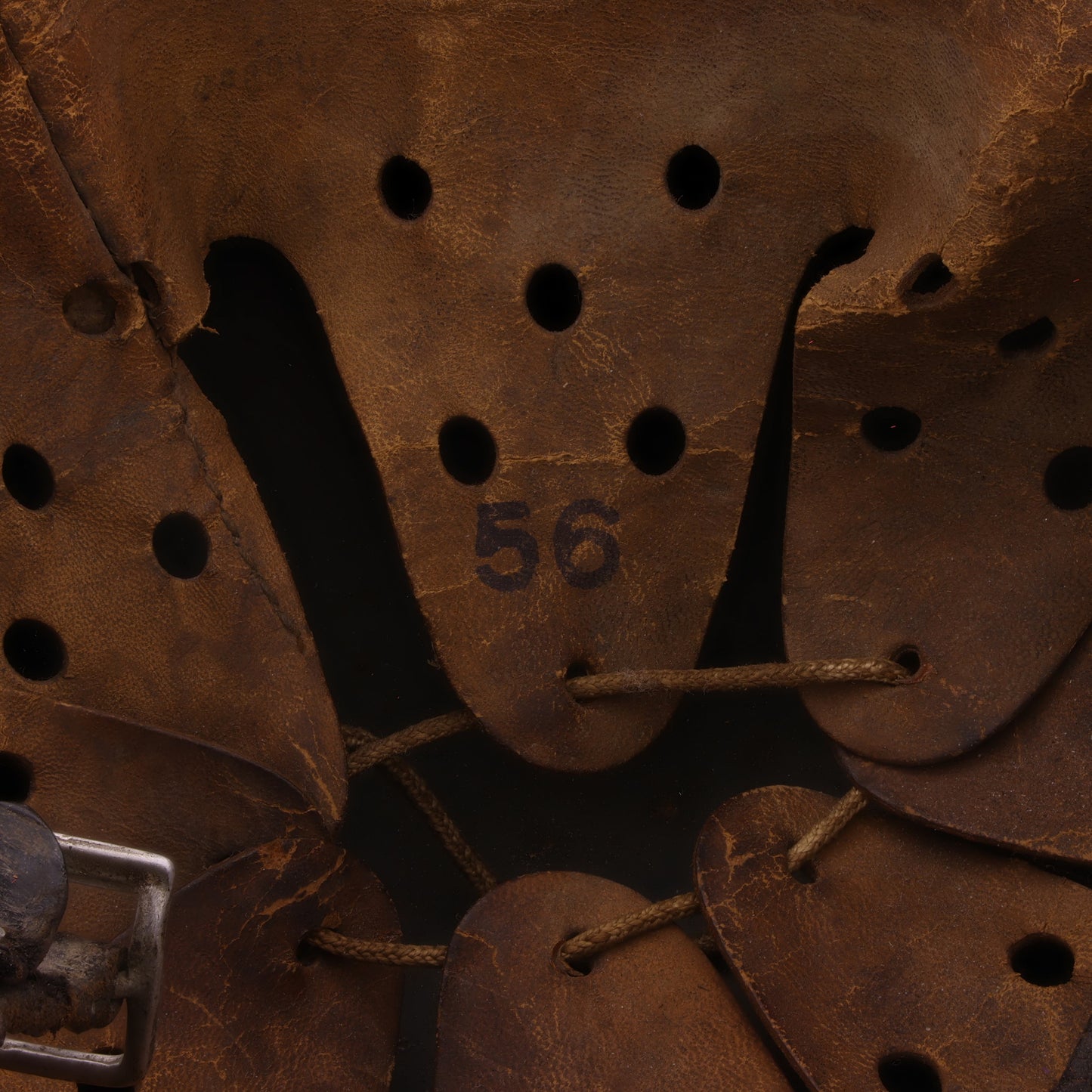 WWII German M40 Single "Decal" Kriegsmarine Helmet with Camouflage Paint Named to "Voorhees" (EF64)