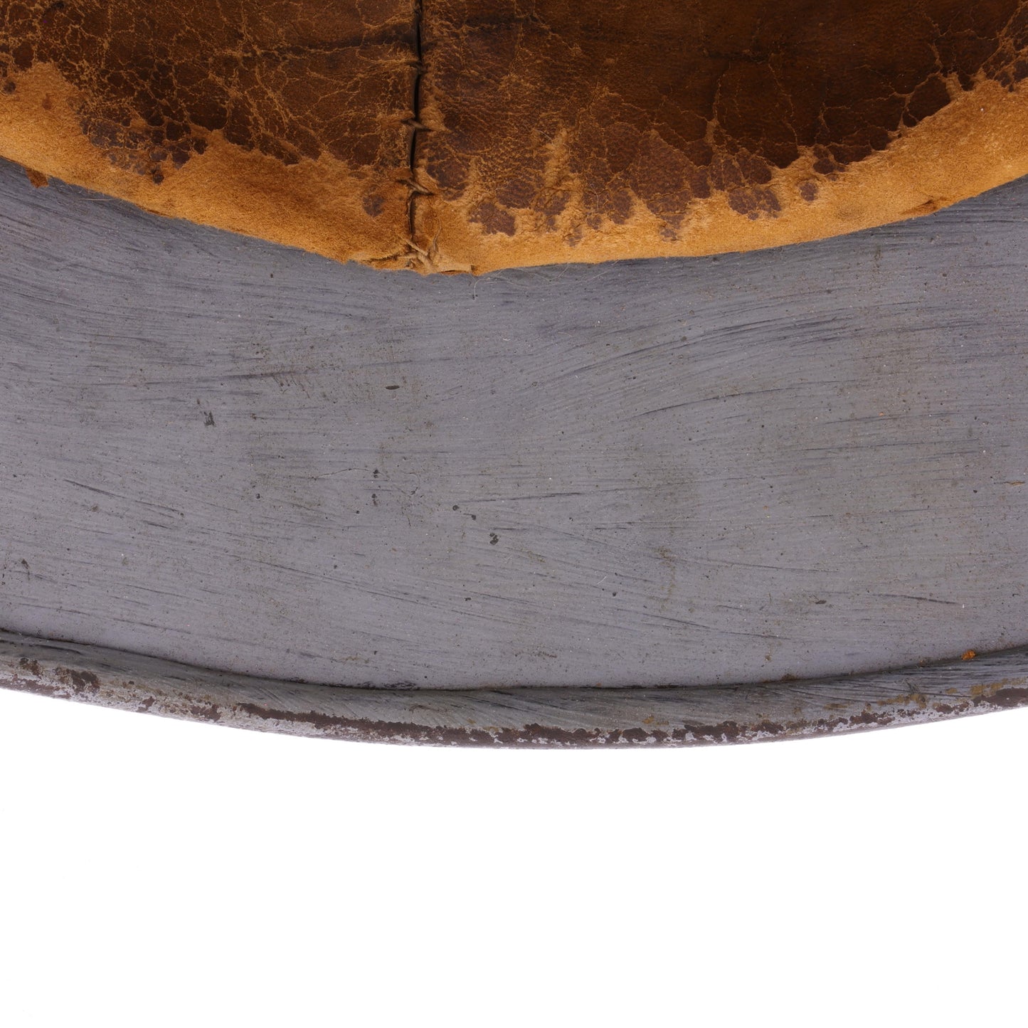 WWII German M40 Single "Decal" Kriegsmarine Helmet with Camouflage Paint Named to "Voorhees" (EF64)
