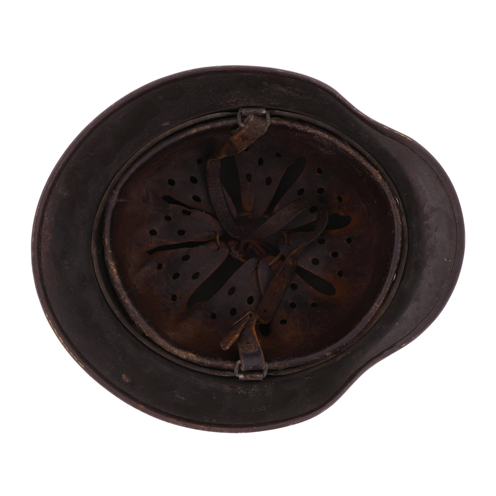 WWII German M35 Reissued Ex-Single Decal Kriegsmarine Helmet (SE62)