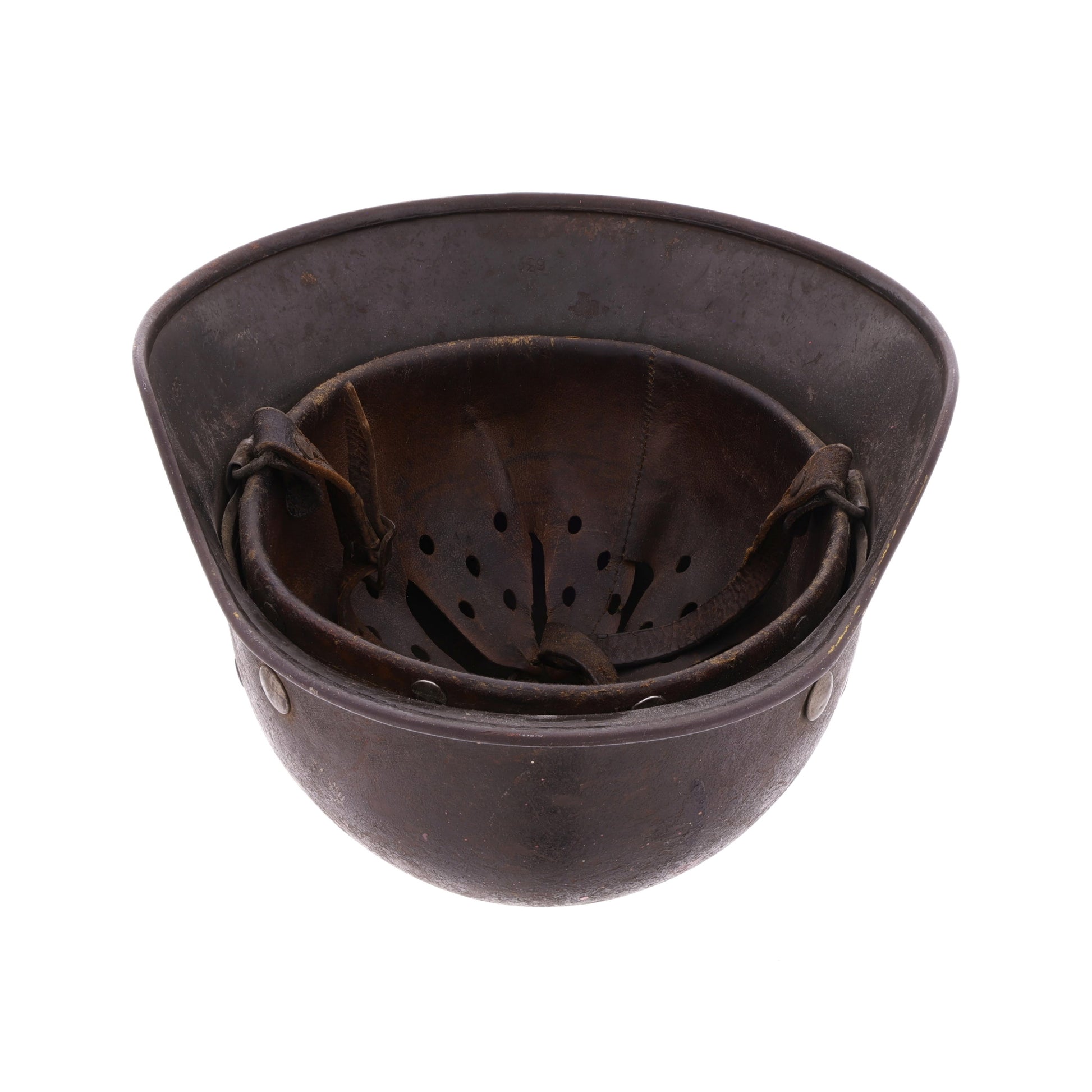 WWII German M35 Reissued Ex-Single Decal Kriegsmarine Helmet (SE62)