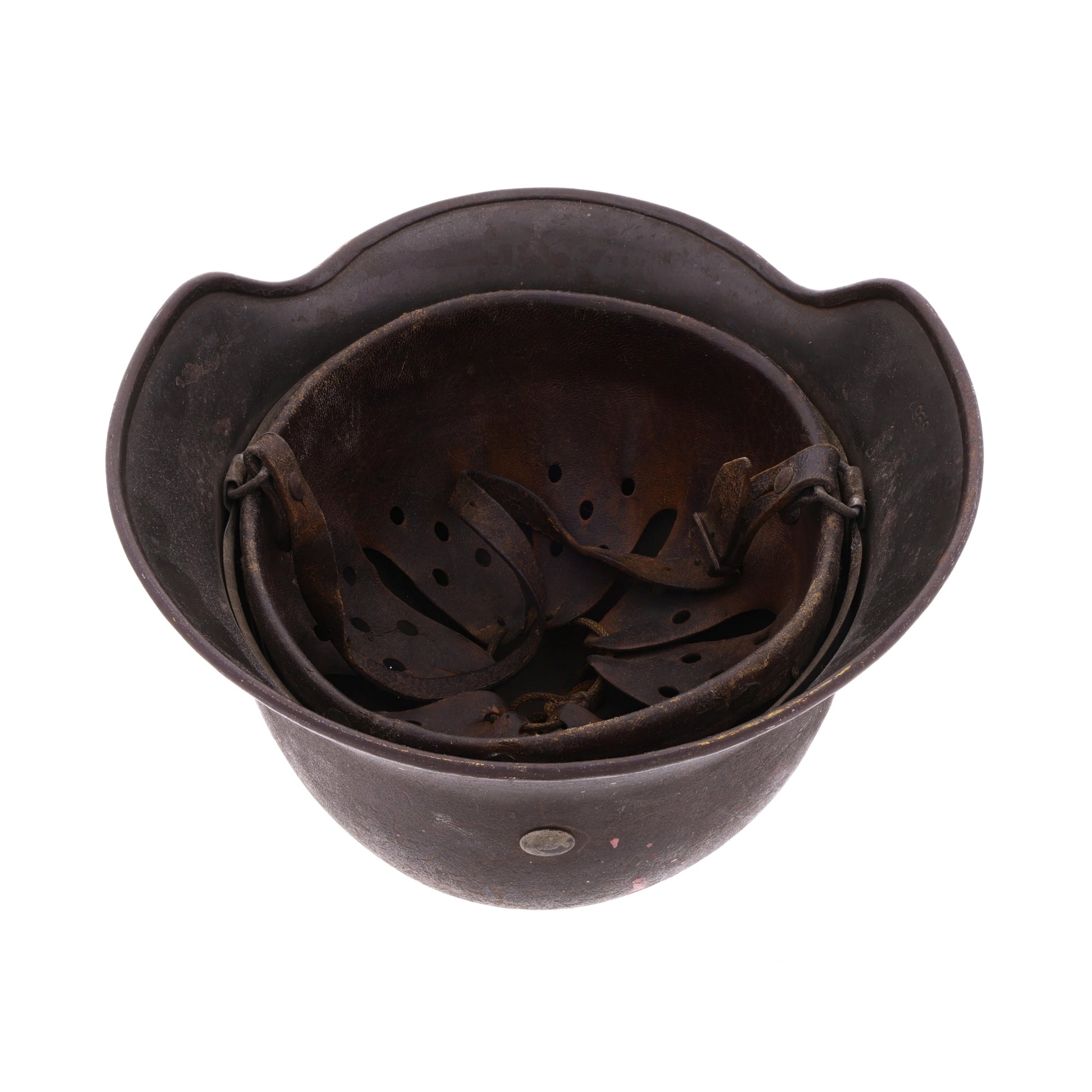 WWII German M35 Reissued Ex-Single Decal Kriegsmarine Helmet (SE62)