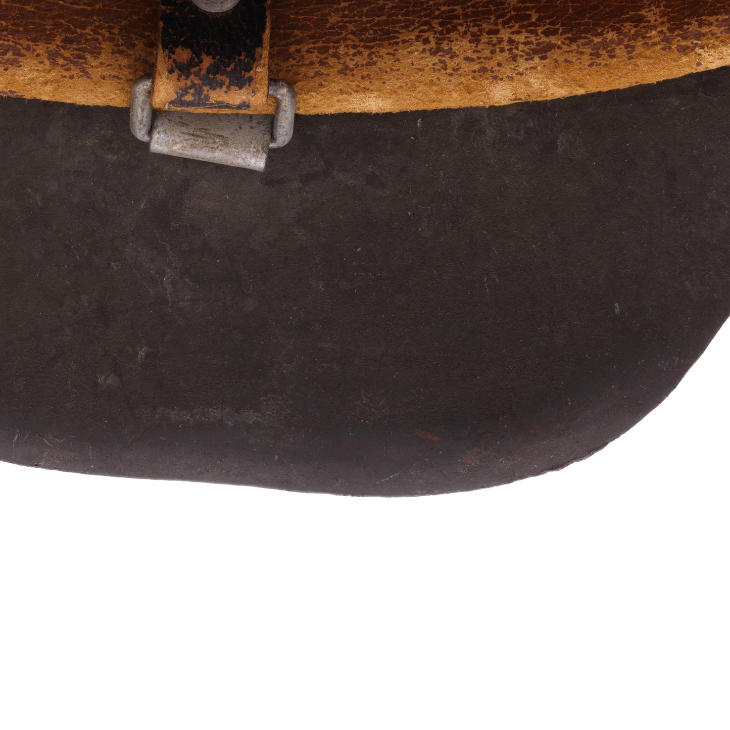 WWII German M42 Double Decal Polizei Helmet (EF66)