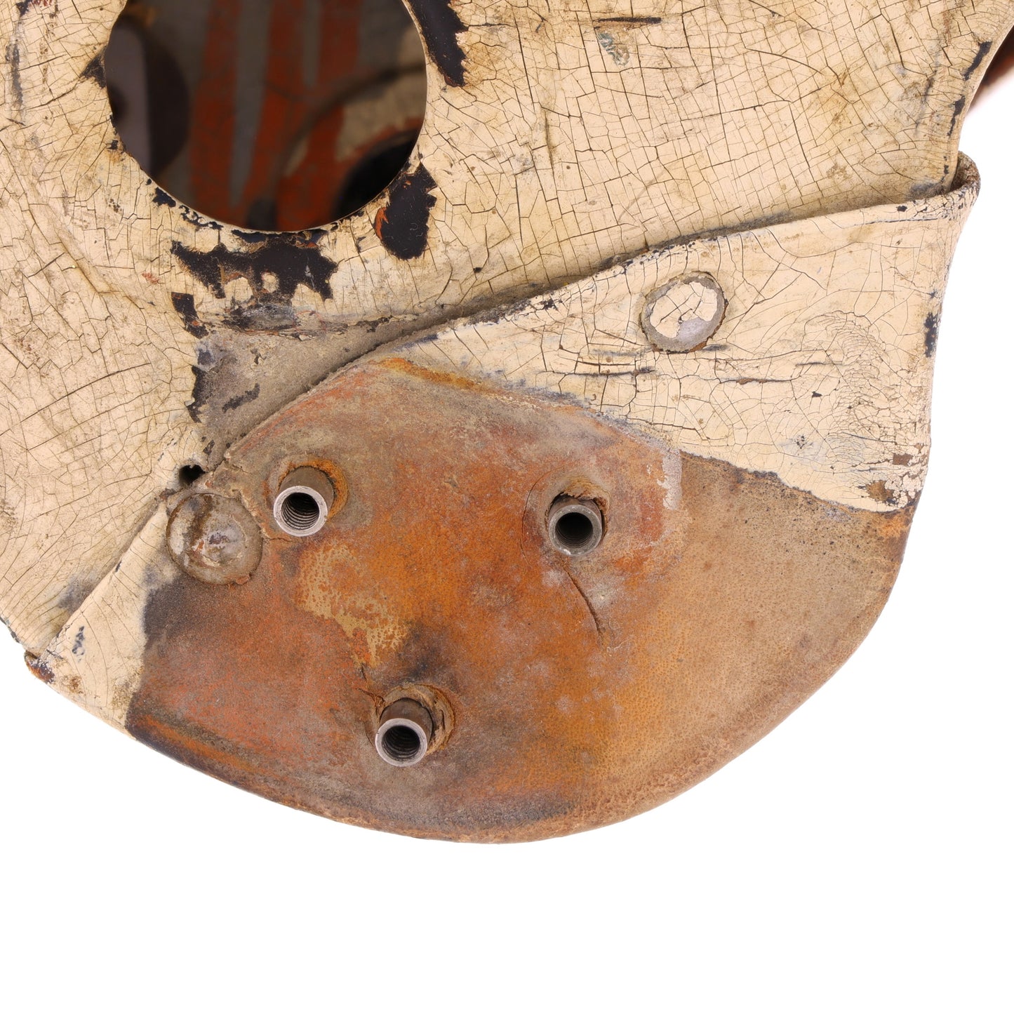 WWII U.S. Army Riddell Paratrooper Training Helmet Marked with Laundry Number (1941-42)