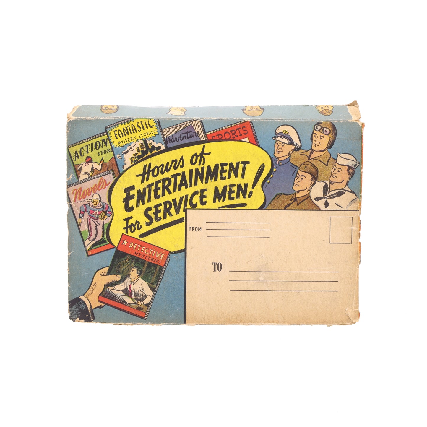 Hours of Entertainment for Servicemen Sending Kit: Western Action, Ideal Love, Breezy Stories, & Western Yarns (1943)