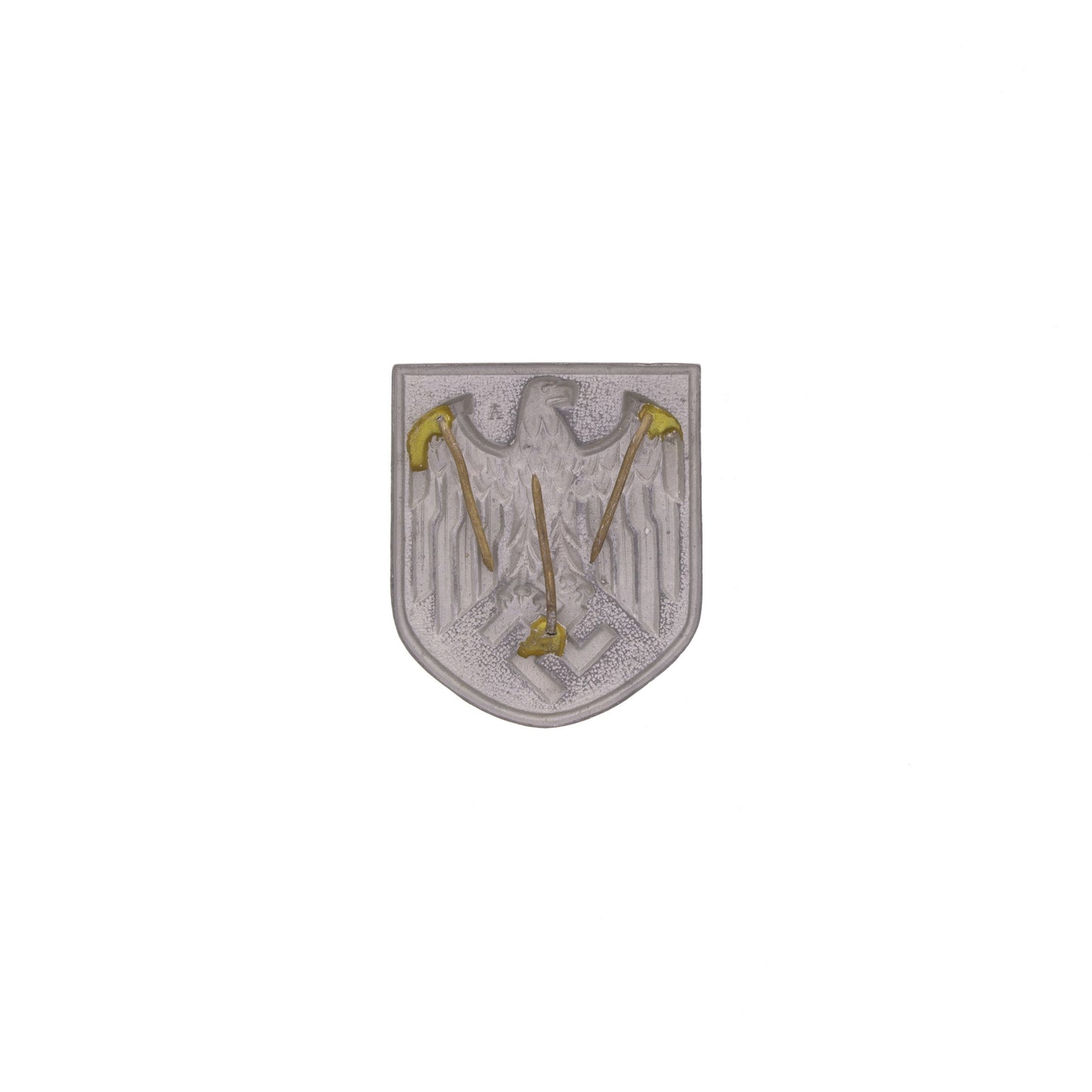 WWII German Heer Deutsches Afrikakorps (DAK) Pith Helmet Badge by Assmann & Söhne