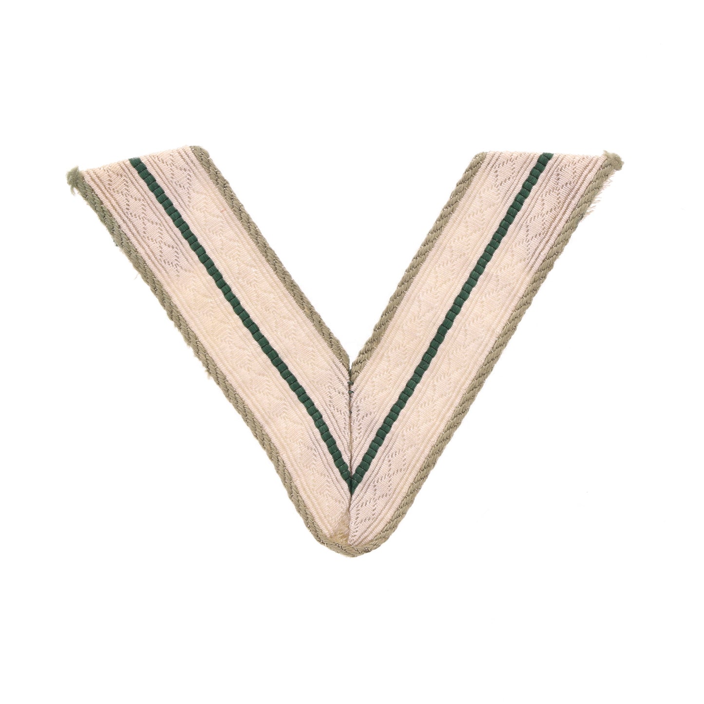 WWII German Heer Obergefreiter Rank Insignia Chevron Patch