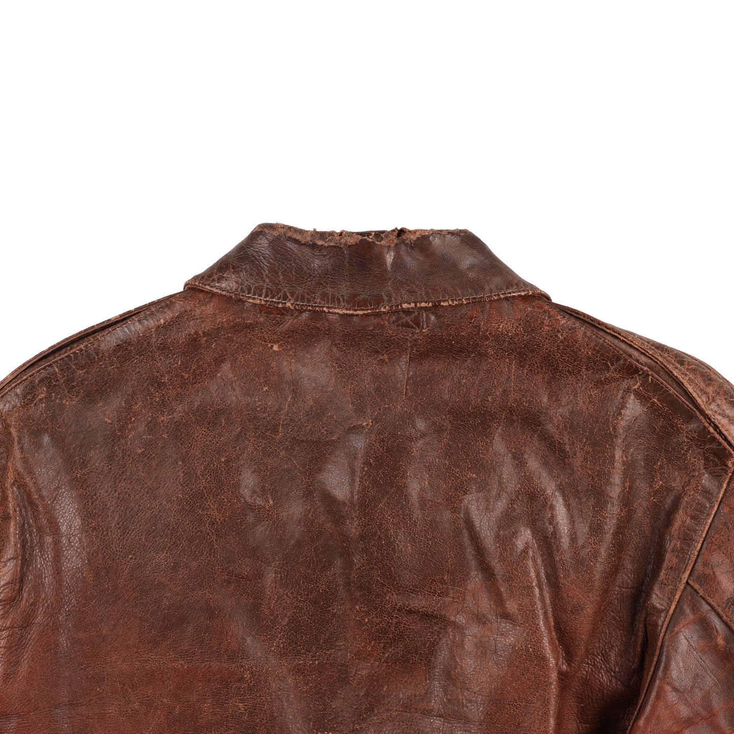 WWII USAAF Type A-2 Leather Flight Jacket Identified to Lt. James G. Kotapish