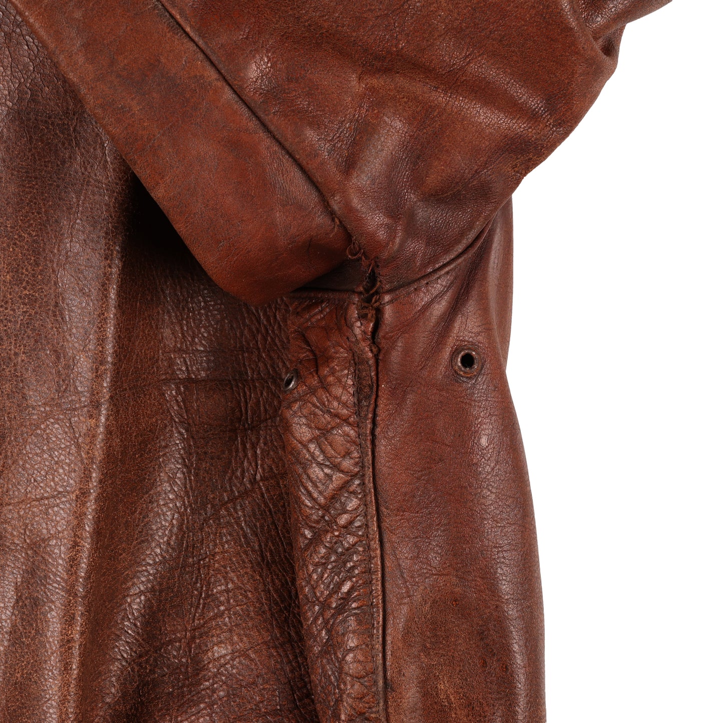 WWII USAAF Type A-2 Leather Flight Jacket Identified to Lt. James G. Kotapish