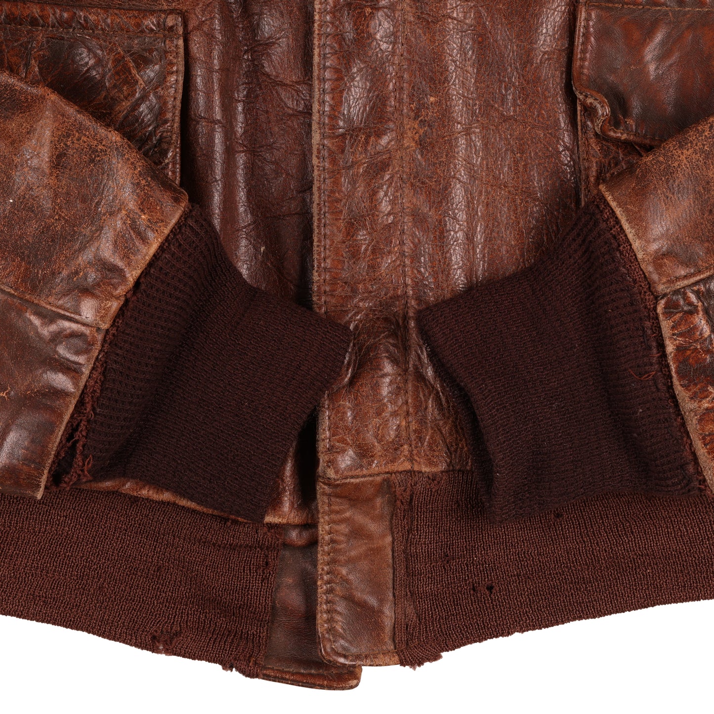 WWII USAAF Type A-2 Leather Flight Jacket Identified to Lt. James G. Kotapish