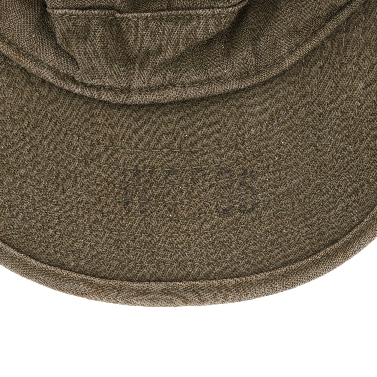 Korean War U.S. Army "Chesty" Cotton Field Cap by Continental Hat & Cap Co. Size 7 (1951)