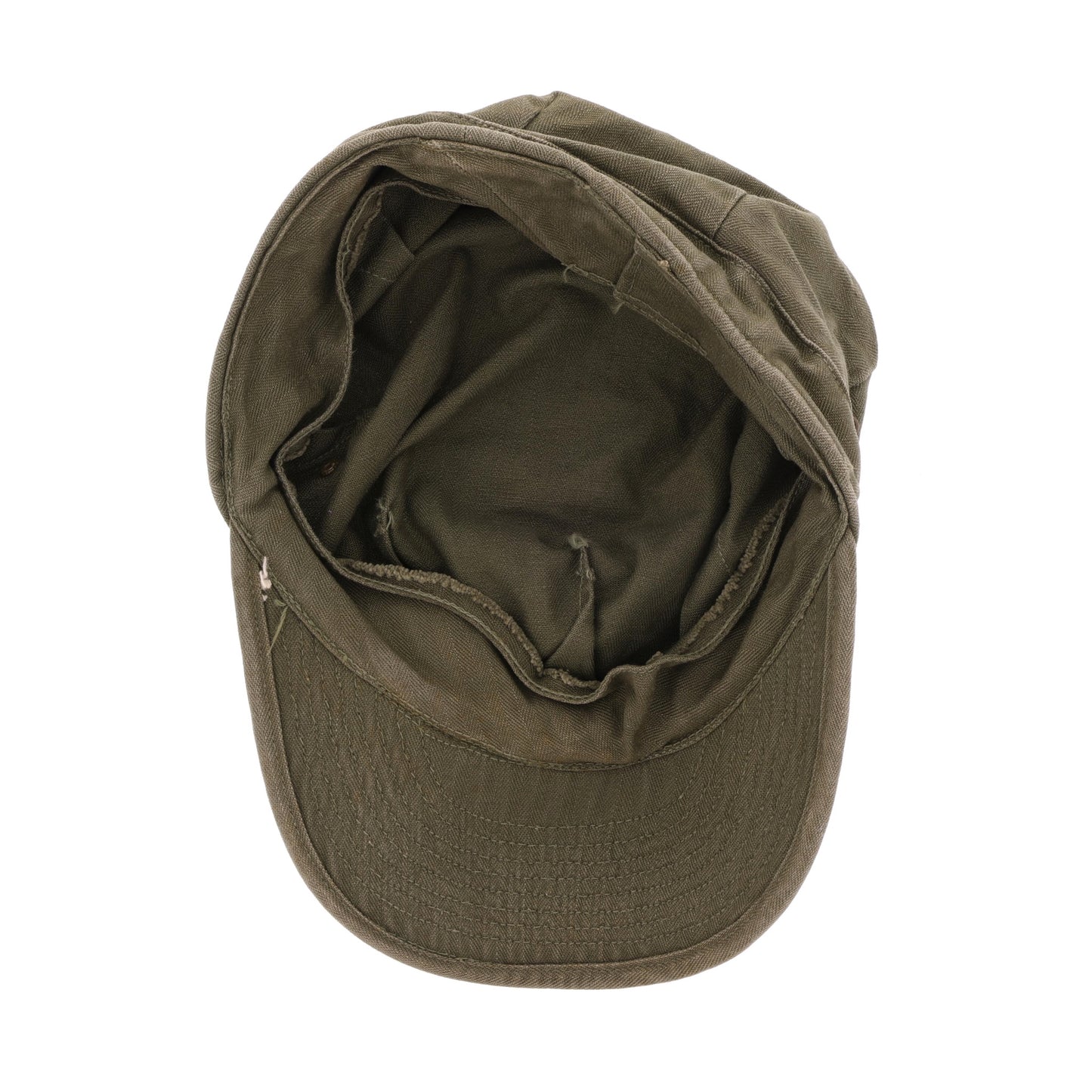 Korean War U.S. Army "Chesty" Cotton Field Cap by Continental Hat & Cap Co. Size 7 (1951)