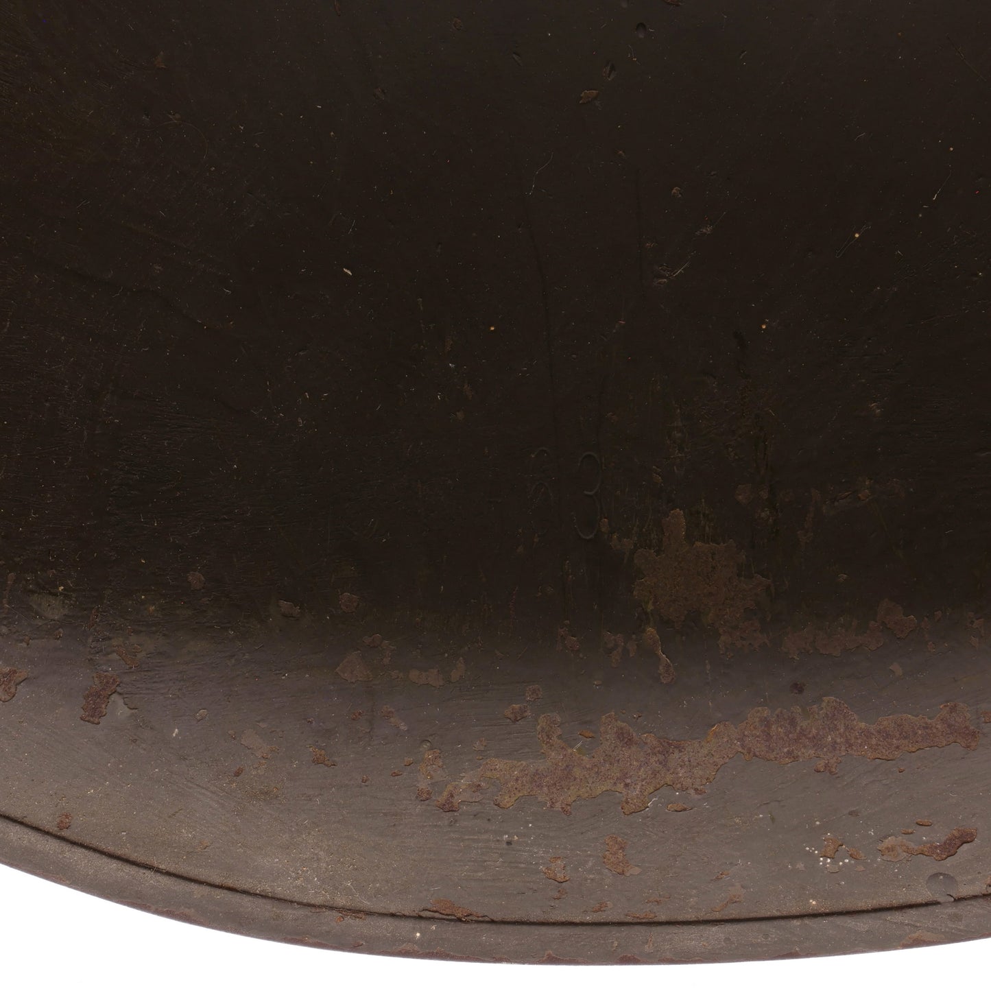 Korean War U.S. Motor Wheel Swivel Loop M-1 Helmet Shell (1951-53)