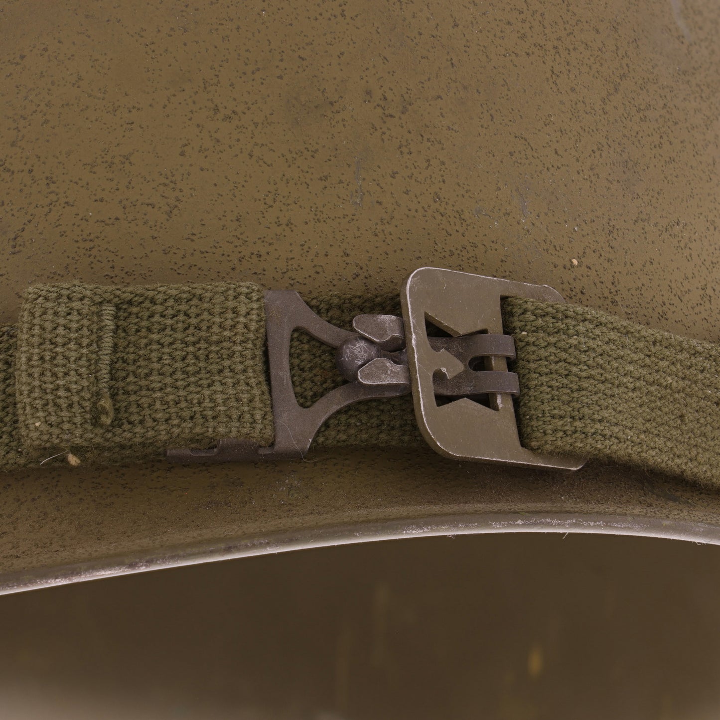 Korean War U.S. McCord Swivel Loop M-1 Helmet Shell (1951-58)