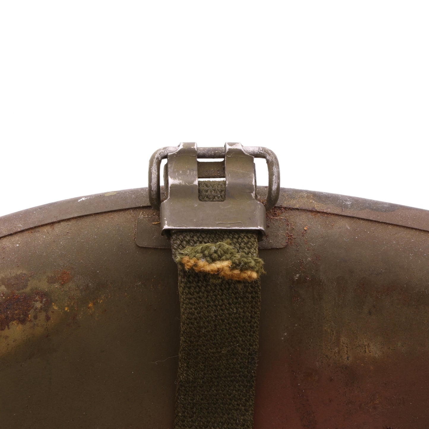 Korean War U.S. Motor Wheel Swivel Loop M-1 Helmet Shell (1951-53)