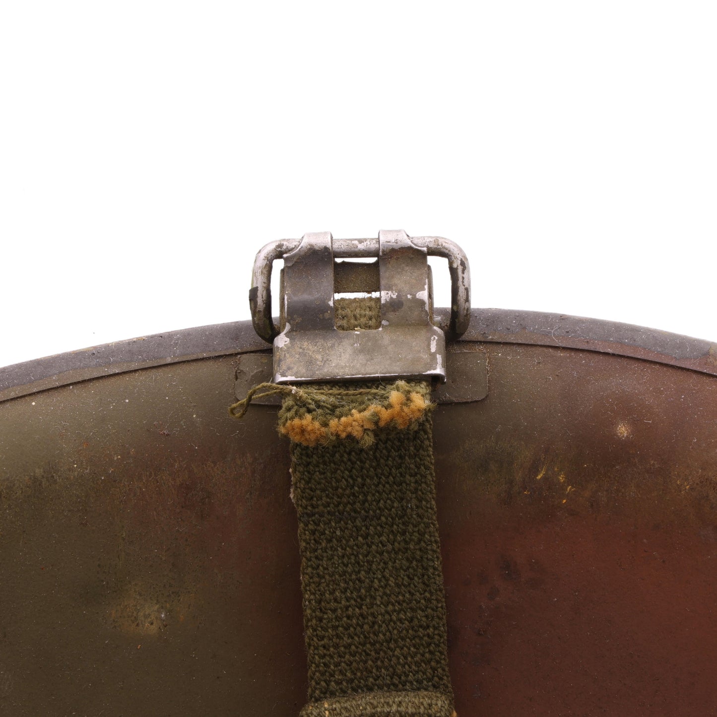 Korean War U.S. Motor Wheel Swivel Loop M-1 Helmet Shell (1951-53)