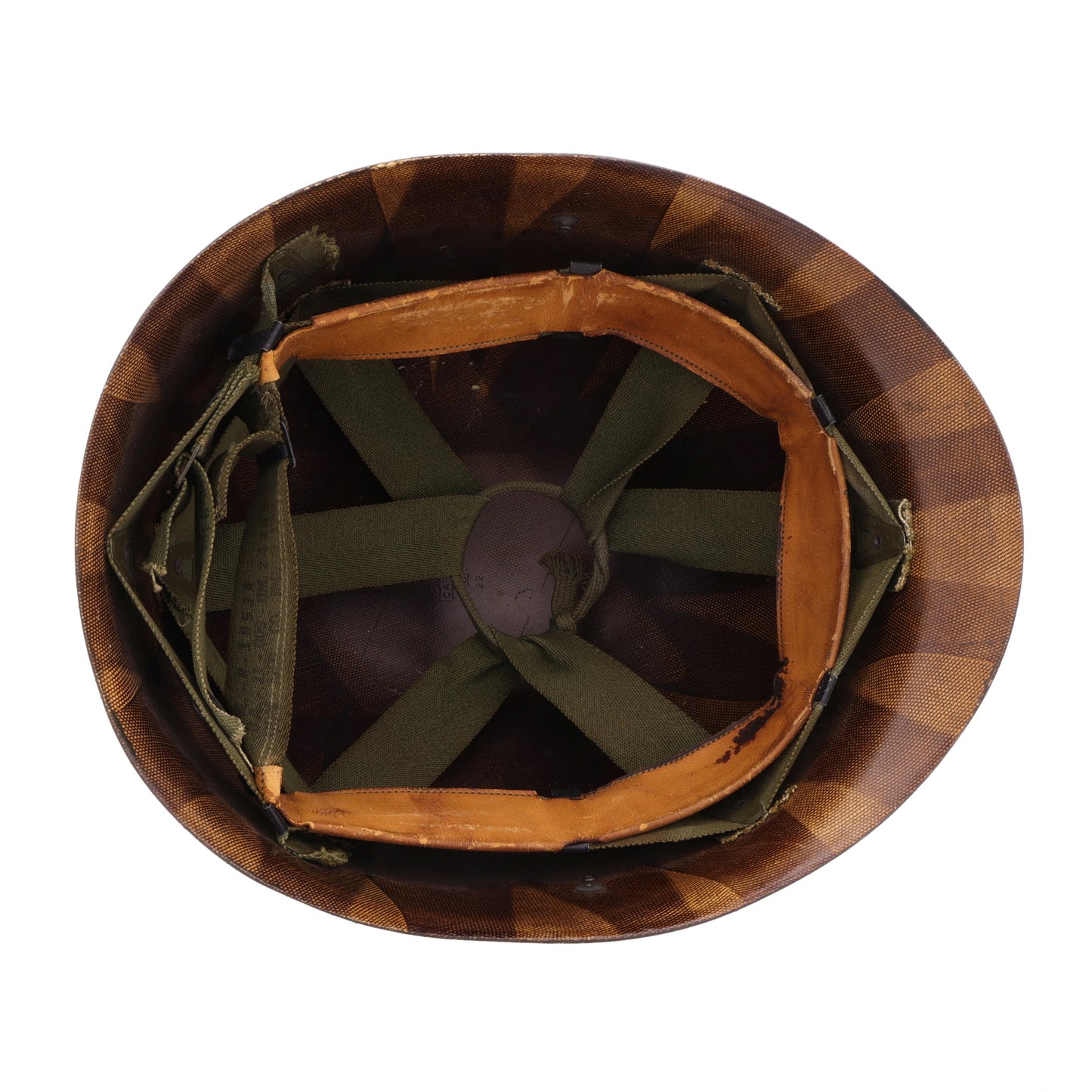 Korean War U.S. Westinghouse/Capac M-1 Helmet Liner with Headband & Neckband (1952-55)