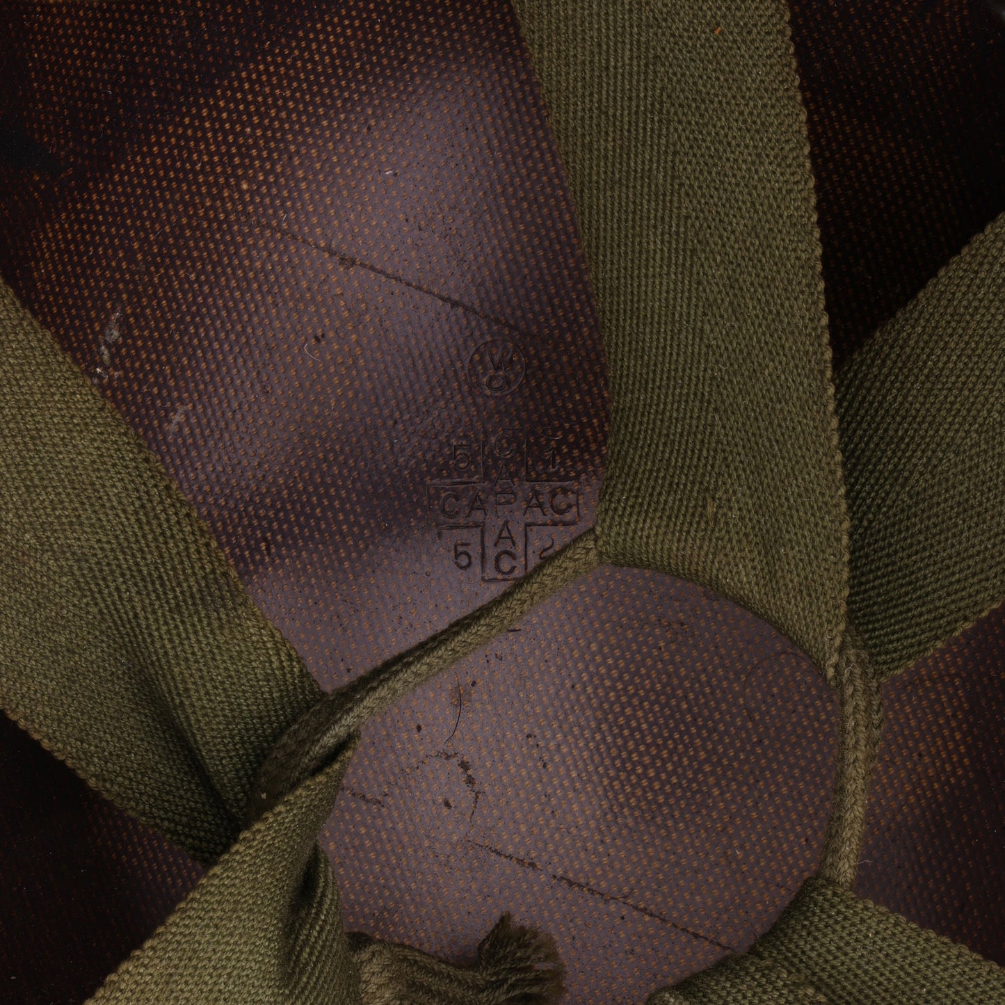 Korean War U.S. Westinghouse/Capac M-1 Helmet Liner with Headband & Neckband (1952-55)