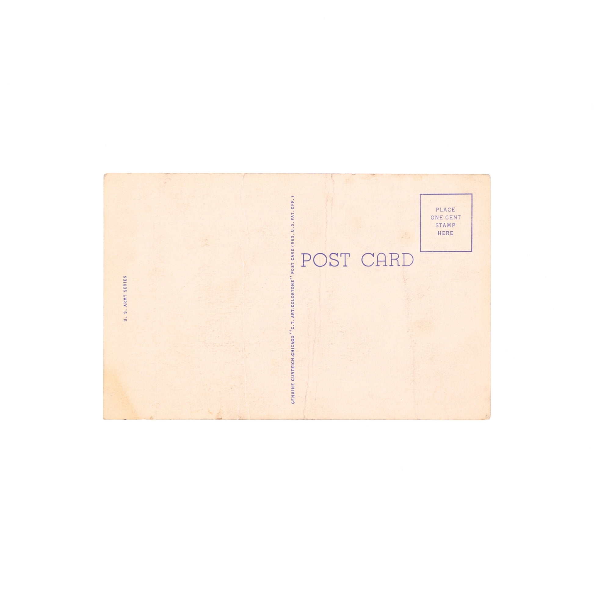 Lot of 7 WWII U.S. Camp Grant Post Cards