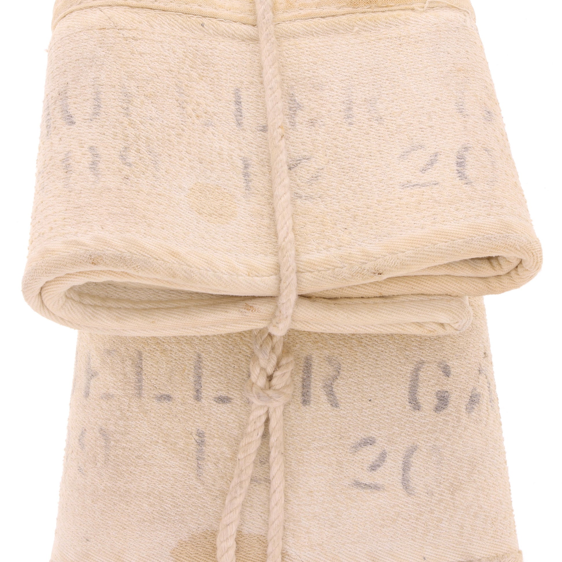 Lot of 2 WWII USN White Dixie Cup Caps Identified to G. A. Mueller