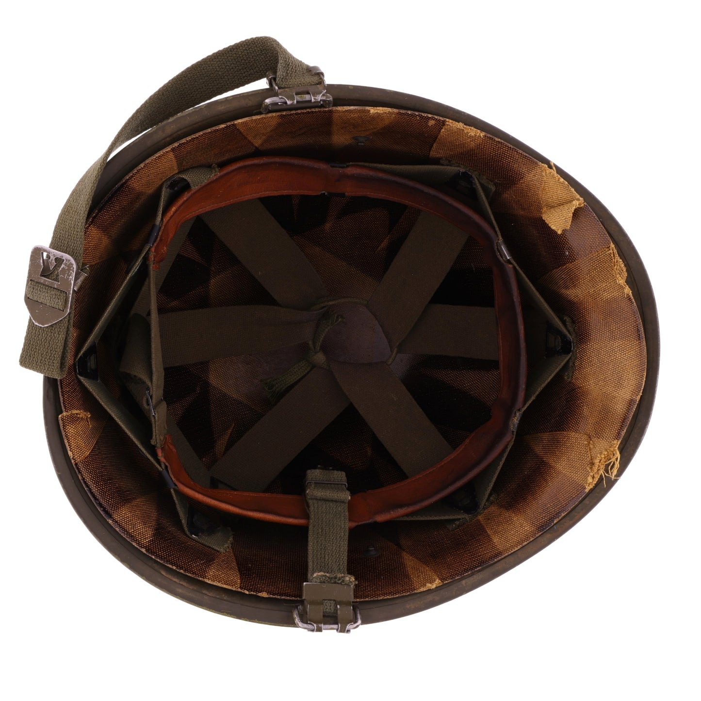 Pre-Vietnam War U.S. Westinghouse M-1 Helmet Liner with Headband Named to "William" (1961)