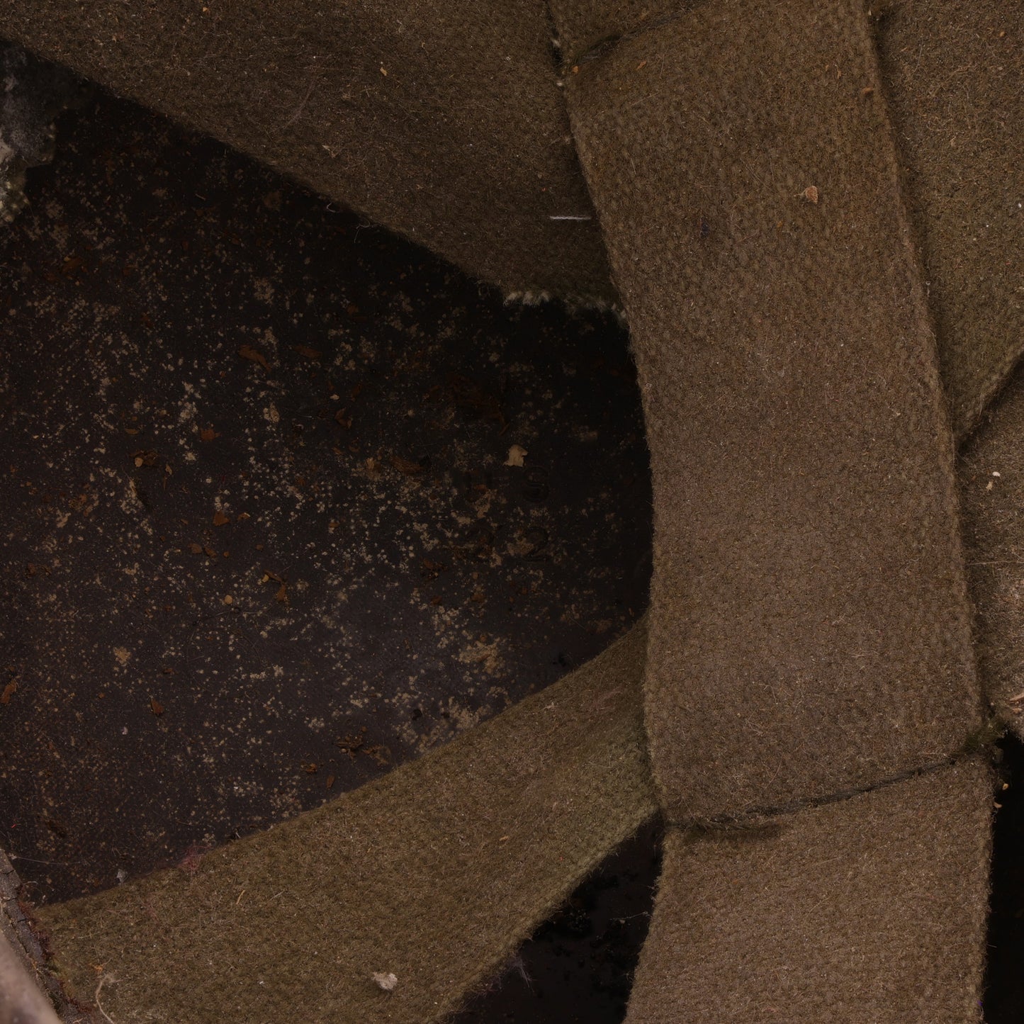 Original Vietnam War U.S. Ingersoll Swivel Loop M-1 Helmet & Liner Set with Camouflage Cover (1964-68) For Sale