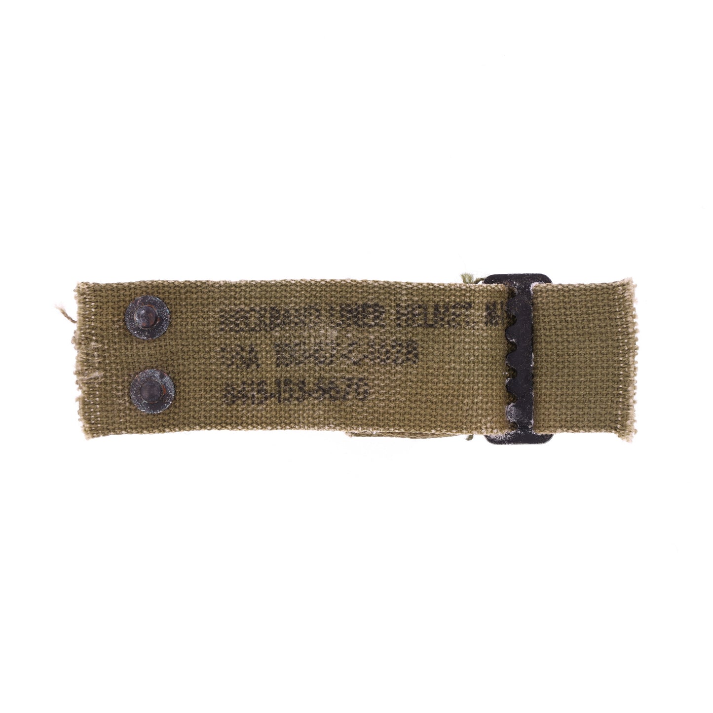 Vietnam War U.S. M-1 Helmet Liner Neckband (1967)