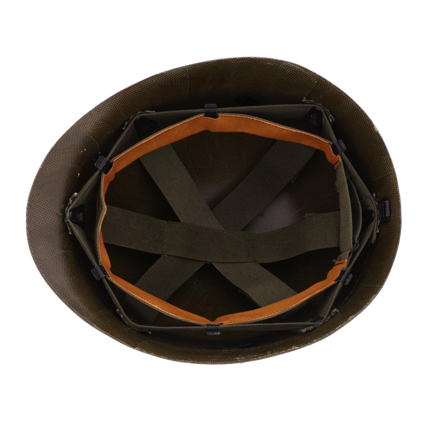 Vietnam War U.S. M-1 Helmet Liner with Headband (1965-69)