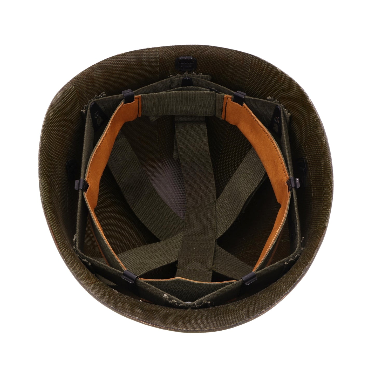 Vietnam War U.S. M-1 Helmet Liner with Headband (1965-69)