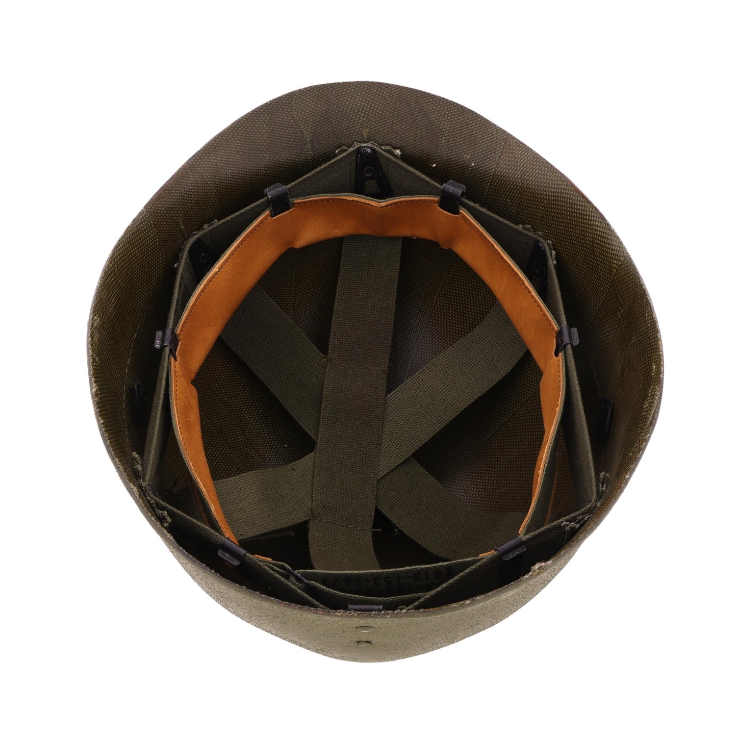 Vietnam War U.S. M-1 Helmet Liner with Headband (1965-69)