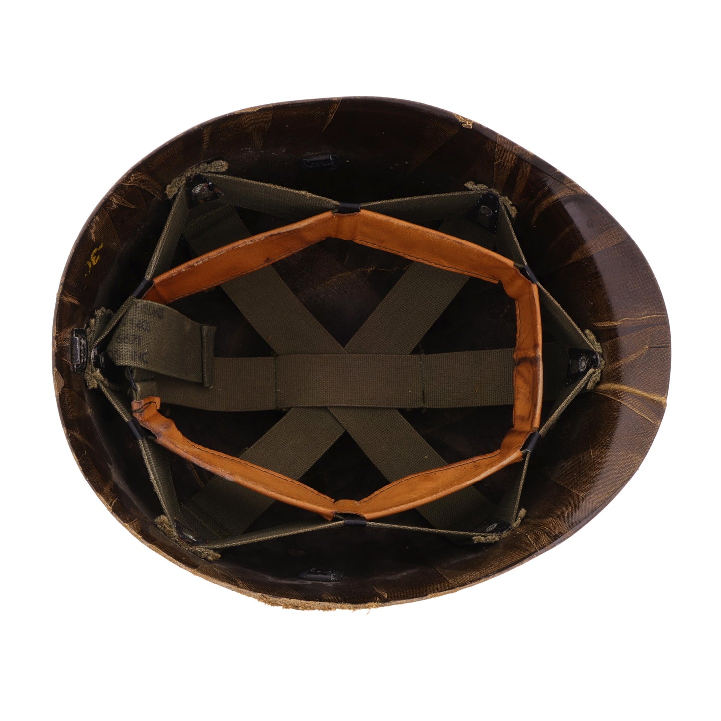 Vietnam War U.S. M-1 Helmet Liner with Headband (1969-76)