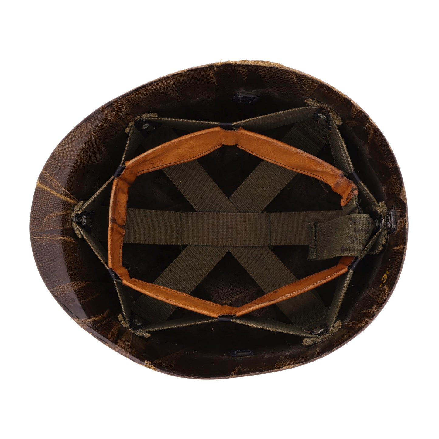 Vietnam War U.S. M-1 Helmet Liner with Headband (1969-76)