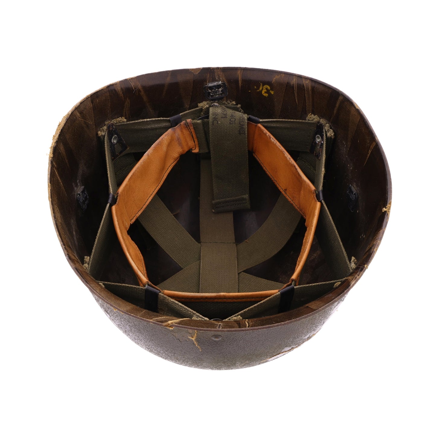 Vietnam War U.S. M-1 Helmet Liner with Headband (1969-76)