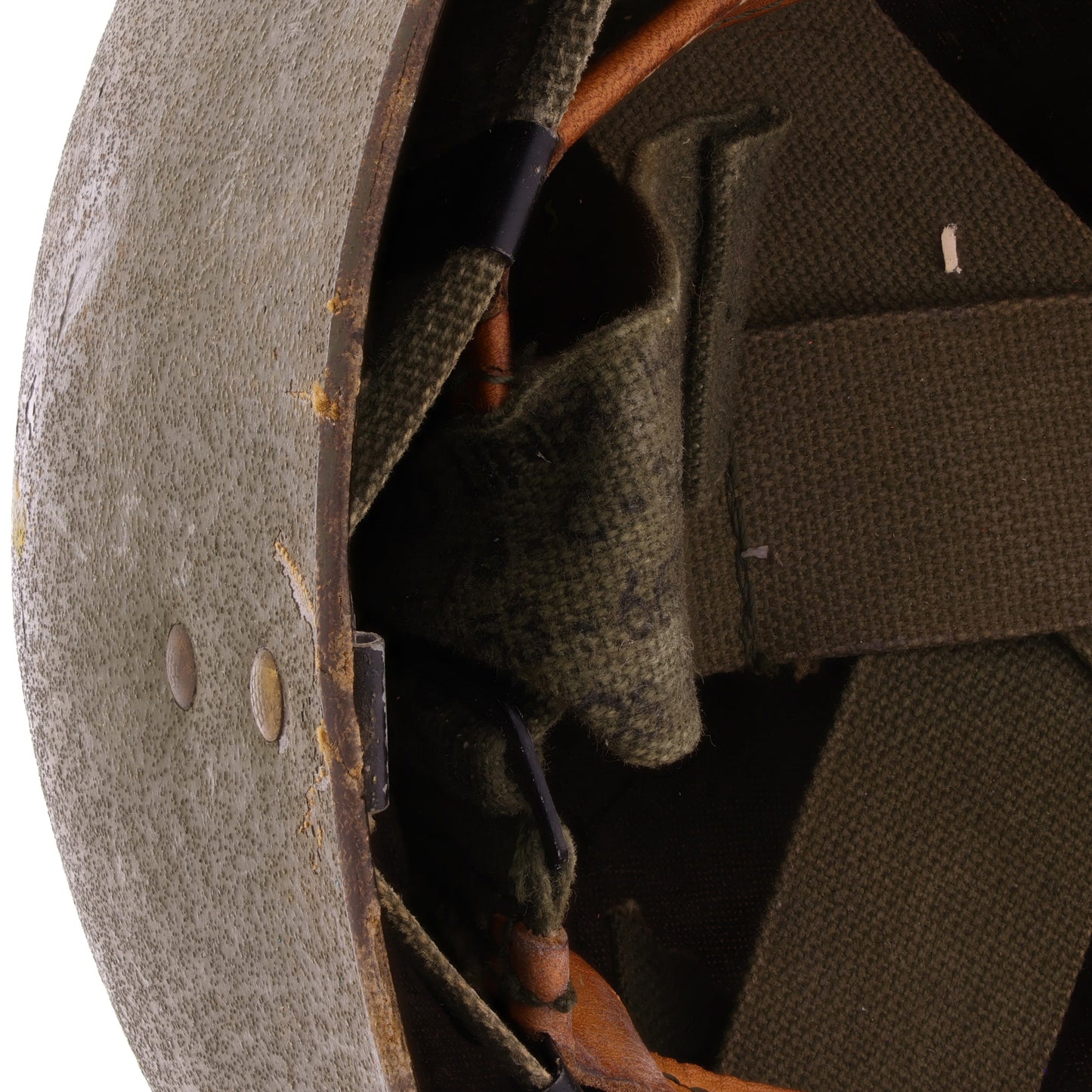 Vietnam War U.S. M-1 Helmet Liner with Headband (1969-76)