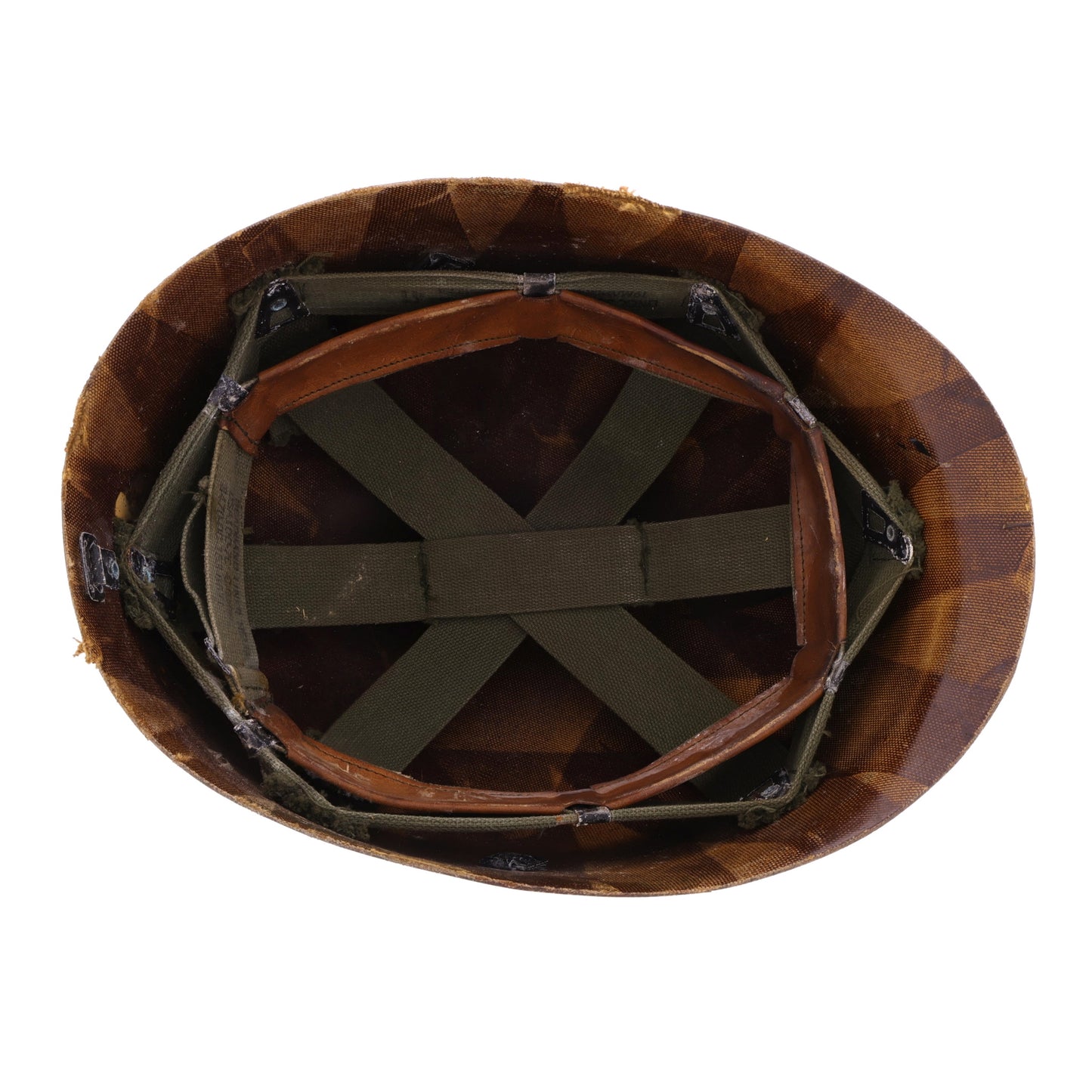 Vietnam War U.S. M-1 Helmet Liner with Headband (1969-76)